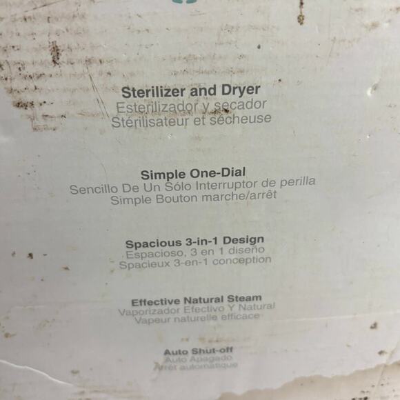 Papablic 3 in 1 Baby Bottle Sterilizer and Dryer - Open Box - Picture 4 of 10